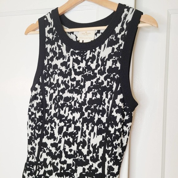 Kate Spade Floral Jacquard Knit Fit & Flare Dress - Picture 5 of 8